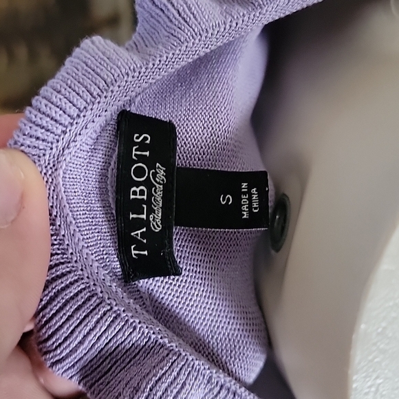 Talbots Ruffle Top - Picture 3 of 3